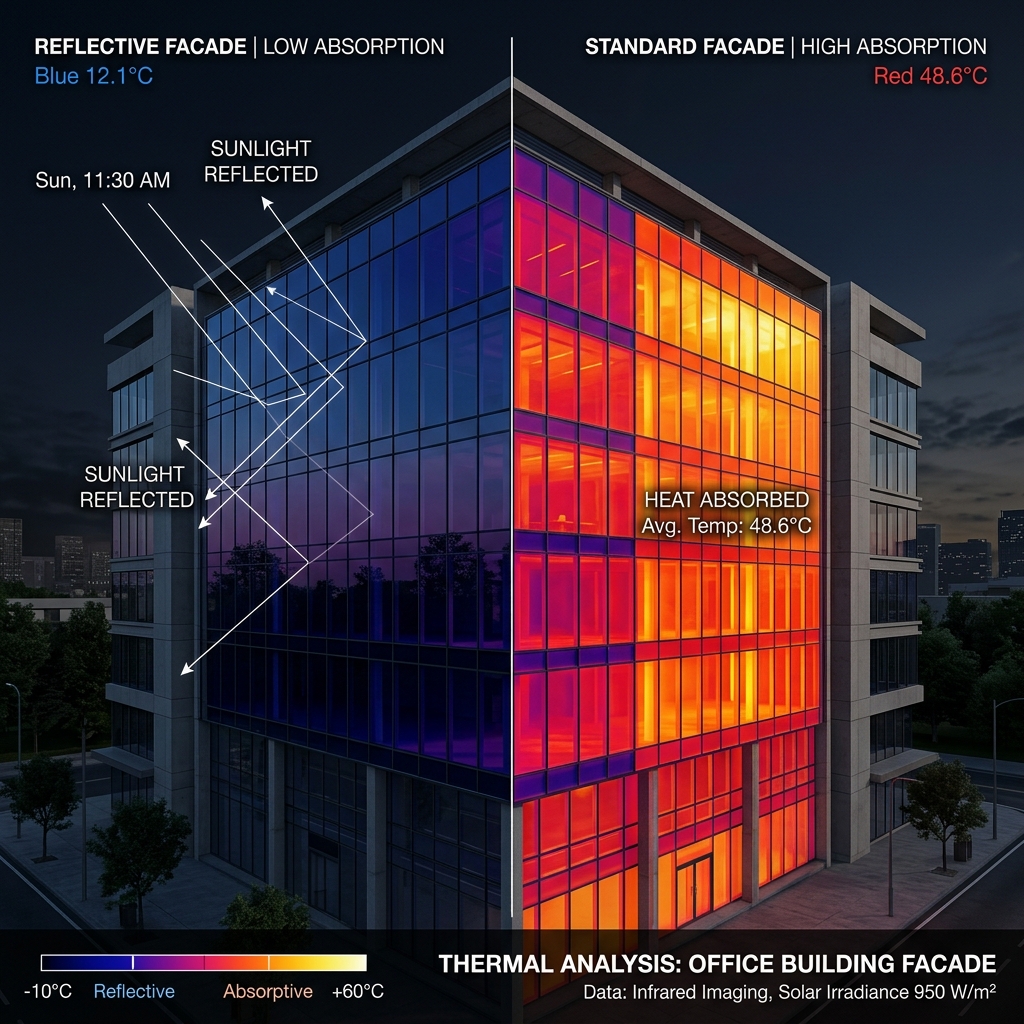 Total Solar Reflectance (TSR) — dlaczego tradycyjny opór cieplny to dziś za mało